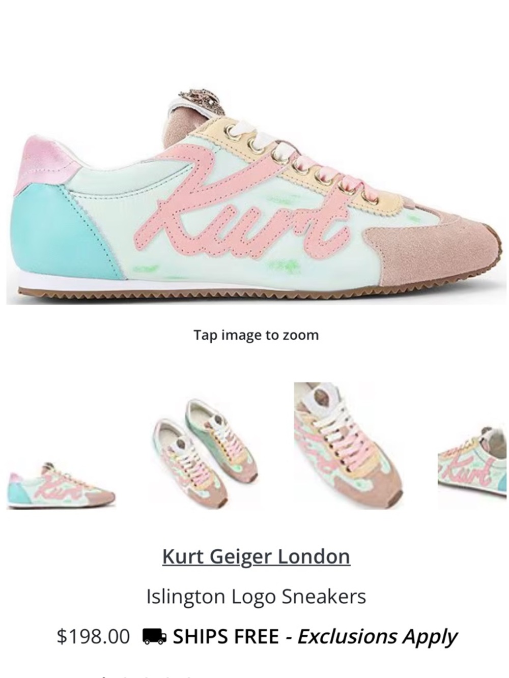 Kurt Geiger London Islington Logo Sneakers 11